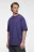 Футболка oversize хлопковая однотонная - цвет бордовый - 2