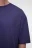 Футболка oversize хлопковая однотонная - цвет бордовый - 5