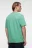 Футболка oversize хлопковая базовая - цвет зеленый - 3