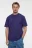 Футболка oversize хлопковая базовая - цвет бордовый - 2