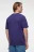 Футболка oversize хлопковая базовая - цвет бордовый - 4
