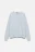 Свитшот oversize хлопковый базовый с начесом - цвет голубой - 8