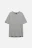 Футболка хлопковая прямая меланжевая - цвет серый - 8