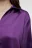 Блузка-рубашка oversize атласная - цвет фиолетовый - 6