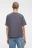 Футболка oversize хлопковая однотонная - цвет серый - 3