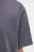 Футболка oversize хлопковая однотонная - цвет серый - 5