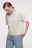 Футболка oversize хлопковая однотонная - цвет бежевый - 1