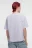 Футболка oversize хлопковая однотонная - цвет сиреневый - 3