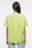 Футболка oversize хлопковая однотонная - цвет зеленый - 4