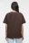 Футболка oversize хлопковая однотонная - цвет коричневый - 3