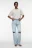 Футболка oversize хлопковая с нагрудным карманом - цвет бежевый - 1