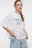 Футболка oversize хлопковая с принтом - цвет мультиколор - 7