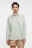 Блузка-рубашка oversize клетчатая из фактурной ткани - цвет зеленый - 2