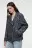 Куртка-косуха oversize с состаренным эффектом - цвет серый - 2