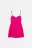 Сарафан-бюстье мини хлопковый на тонких бретельках - цвет розовый - 7
