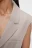 Жилет oversize удлиненный из костюмной ткани - цвет бежевый - 7