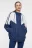 Куртка-ветровка oversize с капюшоном на завязках - цвет мультиколор - 1