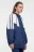 Куртка-ветровка oversize с капюшоном на завязках - цвет мультиколор - 2