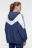 Куртка-ветровка oversize с капюшоном на завязках - цвет мультиколор - 3