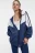 Куртка-ветровка oversize с капюшоном на завязках - цвет мультиколор - 7