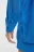 Блузка-рубашка oversize однотонная с мятым эффектом - цвет синий - 7