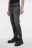 Джинсы slim fit укороченные со средней посадкой - цвет серый - 2