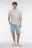 Футболка oversize fit хлопковая в полоску - цвет черный - 5