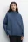 Свитер SOFTJUMPER оверсайз с воротником - цвет синий - 1
