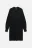 Кардиган oversize удлиненный без застежки - цвет черный - 7