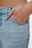 Джинсы wide leg широкие с заниженной посадкой - цвет голубой - 6