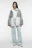 Куртка oversize из искусственного меха с воротником-стойкой - цвет мультиколор - 1