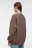 Свитшот oversize утепленный базовый - цвет бежевый - 4