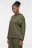 Толстовка oversize трикотажная с капюшоном - цвет зеленый - 3