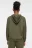 Толстовка oversize трикотажная с капюшоном - цвет зеленый - 4