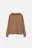 Толстовка oversize трикотажная с капюшоном - цвет коричневый - 7