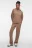 Толстовка oversize трикотажная с капюшоном - цвет коричневый - 1