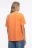 Футболка oversize хлопковая однотонная - цвет оранжевый - 3