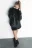 Куртка-рубашка oversize стеганая - цвет черный - 9