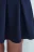 Юбка-трапеция мини плиссированная со средней посадкой - цвет синий - 8