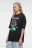 Футболка oversize хлопковая с принтом-надписью - цвет мультиколор - 3