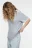 Футболка oversize хлопковая с надписью Minimalism - цвет серый - 1