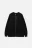 Худи oversize из футера на молнии с капюшоном - цвет черный - 8