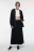 Худи oversize из футера на молнии с капюшоном - цвет черный - 4