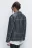 Куртка-косуха oversize с состаренным эффектом - цвет серый - 4
