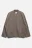 Куртка-бомбер oversize из драповой ткани - цвет серый - 8