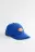 Бейсболка хлопковая с принтом-вышивкой - цвет синий - 2
