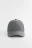 Бейсболка теплая однотонная с длинным козырьком - цвет серый - 1