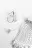 серьги женские в наборе - цвет серый - 2