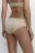 Трусики-слипы спортивные гладкие со средней посадкой - цвет бежевый - 2