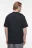 Футболка oversize хлопковая удлиненная - цвет черный - 3